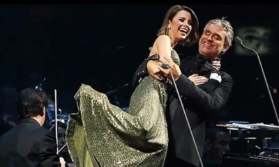 Andrea Bocelli anuncia a companhia de Sandy em Turnê pelo Brasil (Foto: Divulgação)