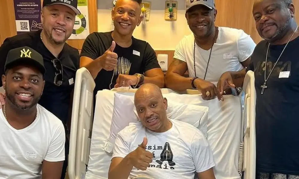 Anderson Leonardo faz último pedido aos amigos do Grupo Molejo (Foto: Instagram)